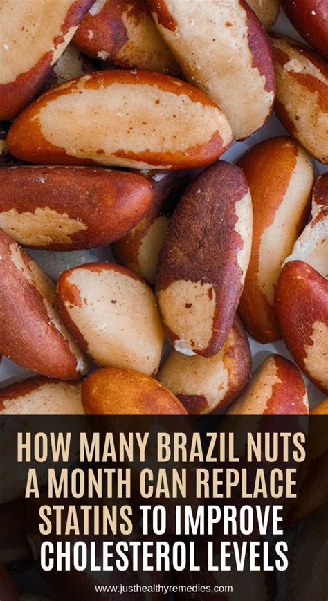 are brazil nuts good for cholesterol